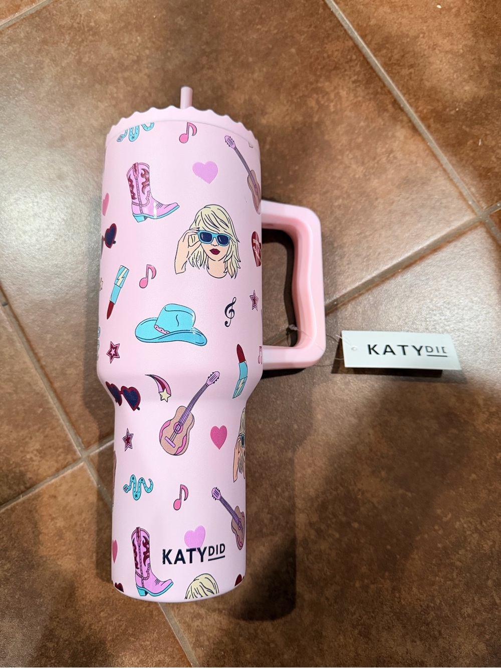 Katydid Pink Taylor Swift Tumbler
